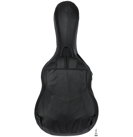 The back of a “Luthier Series Carbon FLIGHT SUIT” by Leona Cases - Black