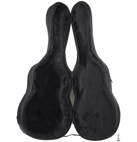 The inside of a “Luthier Series Carbon FLIGHT SUIT” by Leona Cases - Black