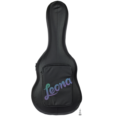 The front of a “Luthier Series Carbon FLIGHT SUIT” by Leona Cases - Black