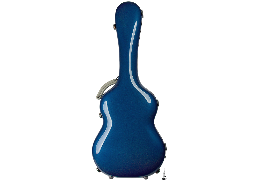 “Luthier Series Carbon Case” by Leona Cases - Mediterranean Blue