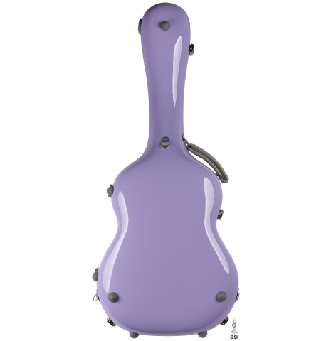 Back view of Leona carbon fiber case