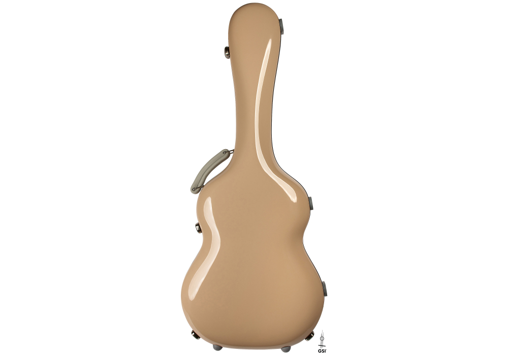 “Luthier Series Carbon Case” by Leona Cases - Café au lait