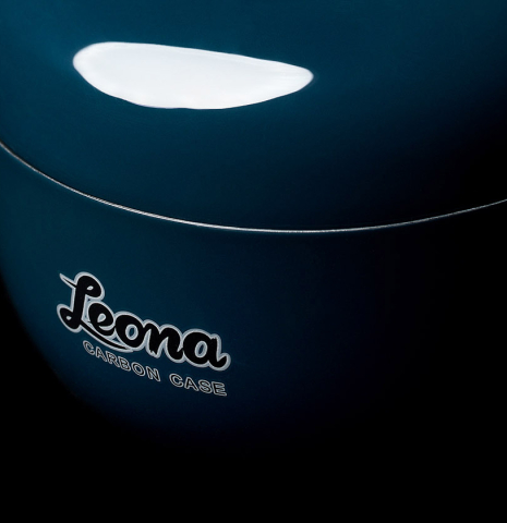 Leona Carbon fiber case logo