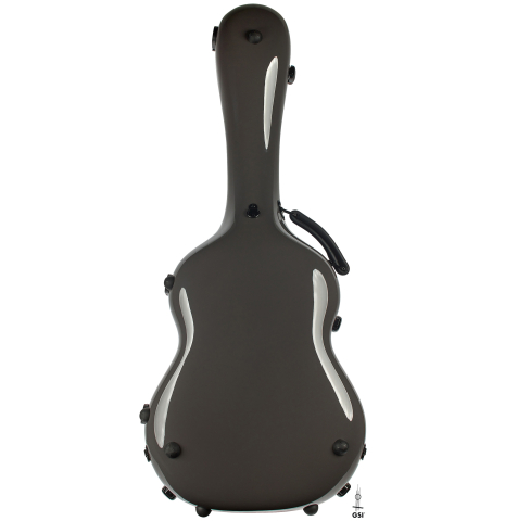 Back view of Leona carbon fiber case