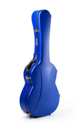 Visesnut "Blue" - Premier Series Classical Guitar Case (includes soft case cover)