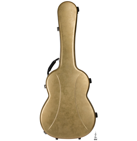 Visesnut "Antique Gold" - Premier Series Classical Guitar Case (includes soft case cover)