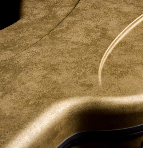 Visesnut "Antique Gold" - Premier Series Classical Guitar Case (includes soft case cover)
