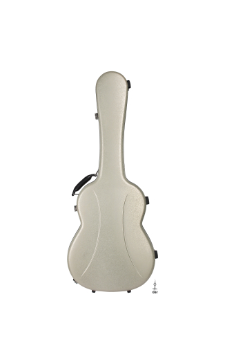 Visesnut "Lustre Silver" - Premier Series Classical Guitar Case (includes soft case cover)