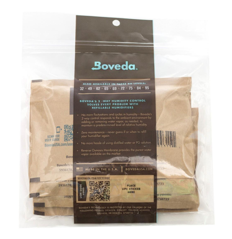 Boveda 49% RH (70 grams) - 4 pack