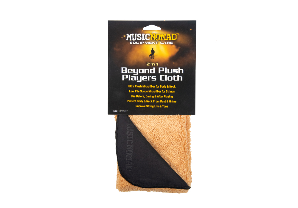 MusicNomad 2 'n 1 Beyond Plush Players Cloth (MN241)