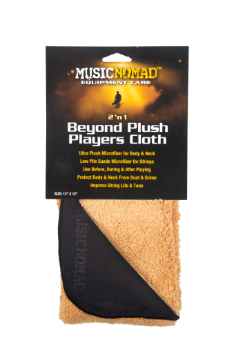 MusicNomad 2 'n 1 Beyond Plush Players Cloth (MN241)