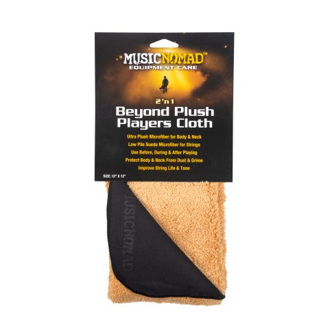 MusicNomad 2 'n 1 Beyond Plush Players Cloth (MN241)