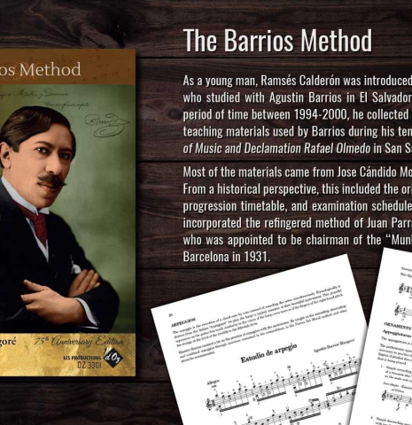 Agustin Barrios Mangore &quot;El Libro De Oro&quot;, Vol. 1: The Barrios Method