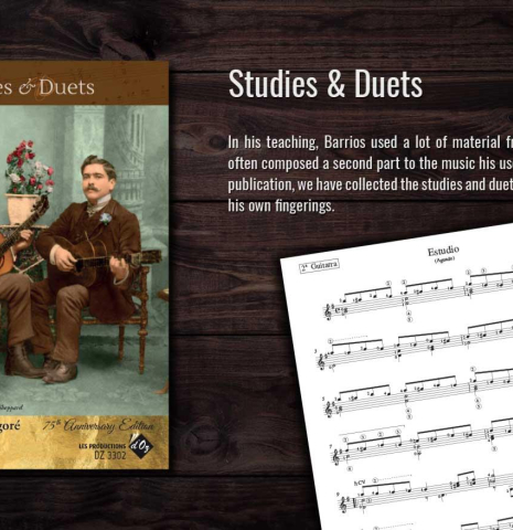 Agustin Barrios Mangore &quot;El Libro De Oro&quot;, Vol. 2: Studies &amp; Duets
