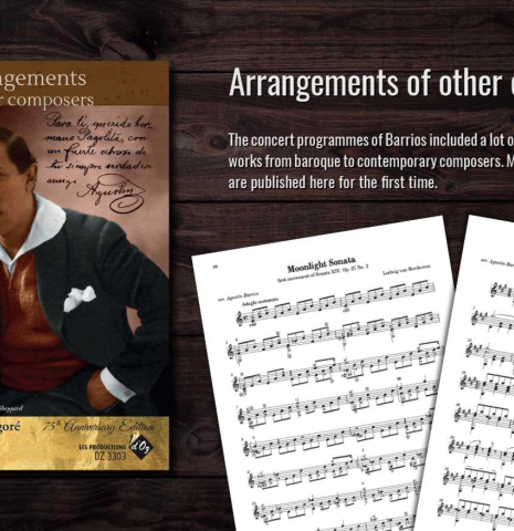 Agustin Barrios Mangore &quot;El Libro De Oro&quot;, Vol. 3: Arrangements of Other Composers