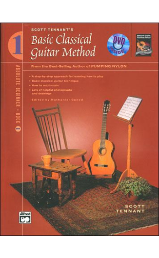 Scott Tennants grundlegende Methode für klassische Gitarre, Buch 1 (mit DVD)