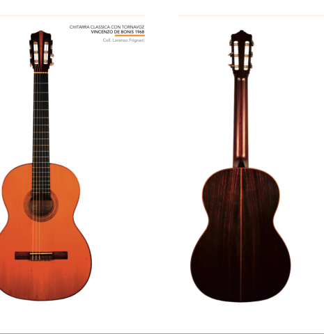 Inside page 2 of the book "De Bonis Family: Rediscovering an ancient dynasty of Bisignano luthiers" by Lorenzo Frignani, Yuri Crusco and Giuseppe Mangia