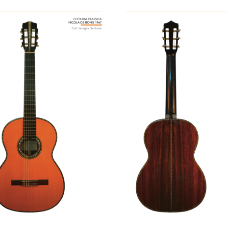 Inside page 3 of the book "De Bonis Family: Rediscovering an ancient dynasty of Bisignano luthiers" by Lorenzo Frignani, Yuri Crusco and Giuseppe Mangia