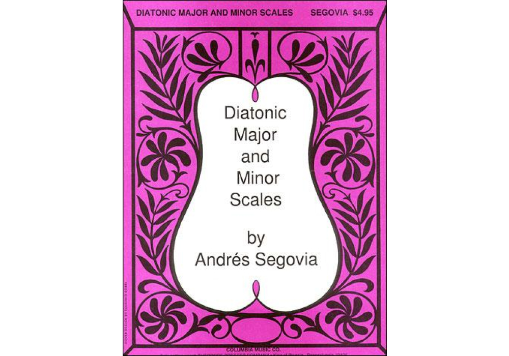 Gammes diatoniques majeures et mineures par Andres Segovia