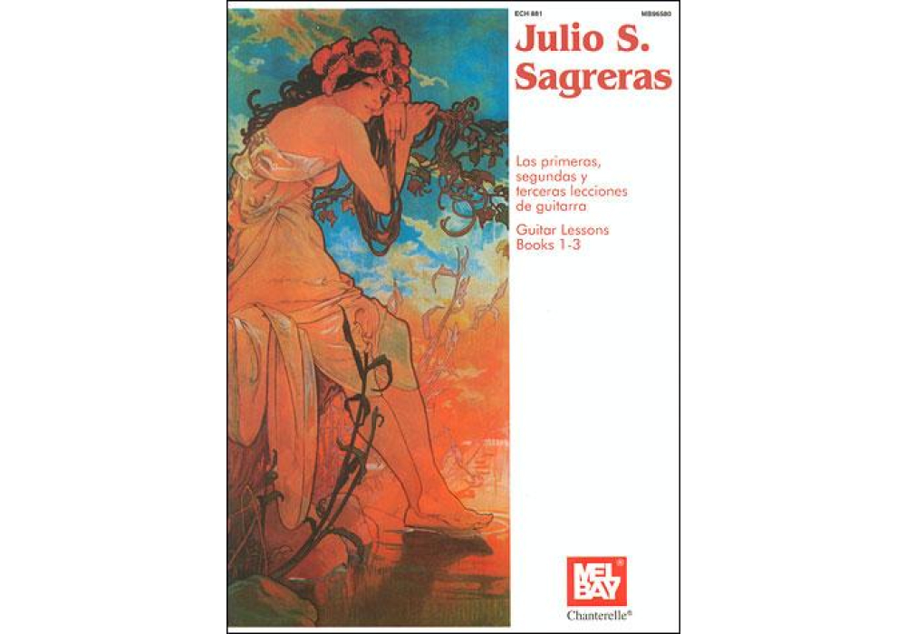 Cours de guitare, livres 1 à 3 de Julio Sagreras