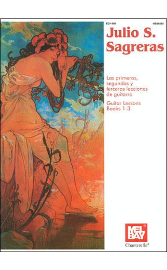 Cours de guitare, livres 1 à 3 de Julio Sagreras