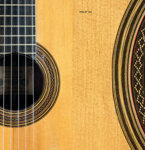 Enrique García 1868-1922: Constructor de Barcelona - 1920, Guitar No. 262