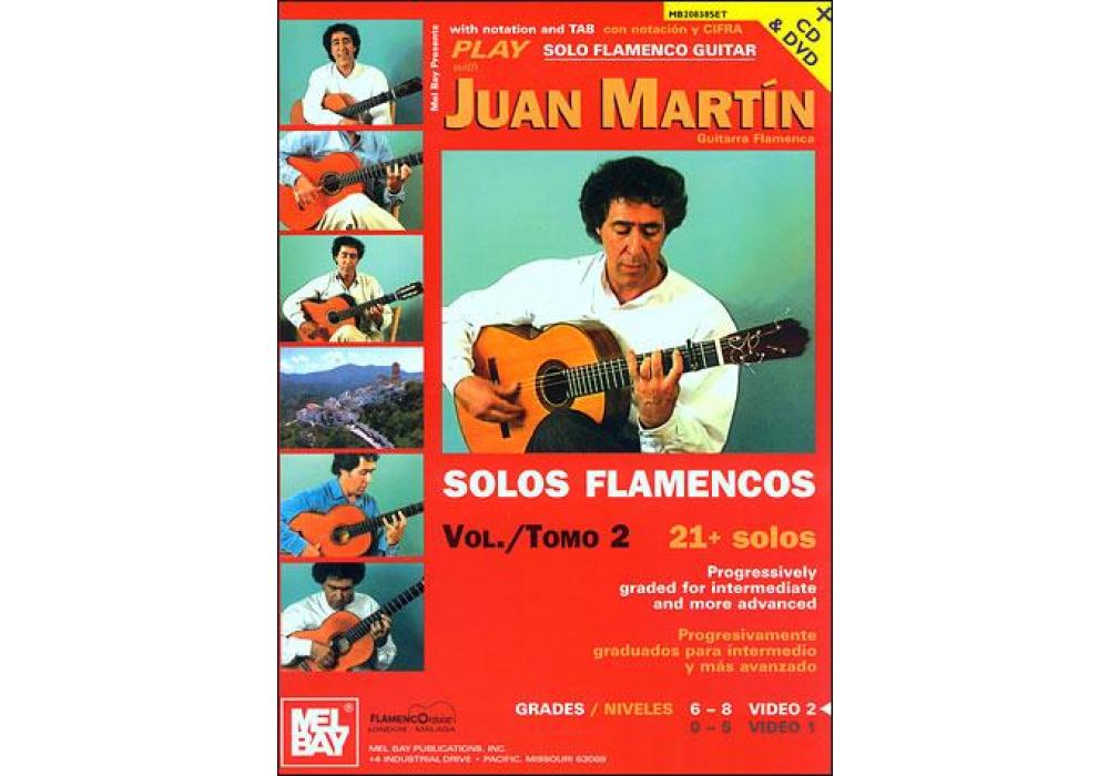 Jouer à la guitare flamenco en solo, volume 2 par Juan Martin