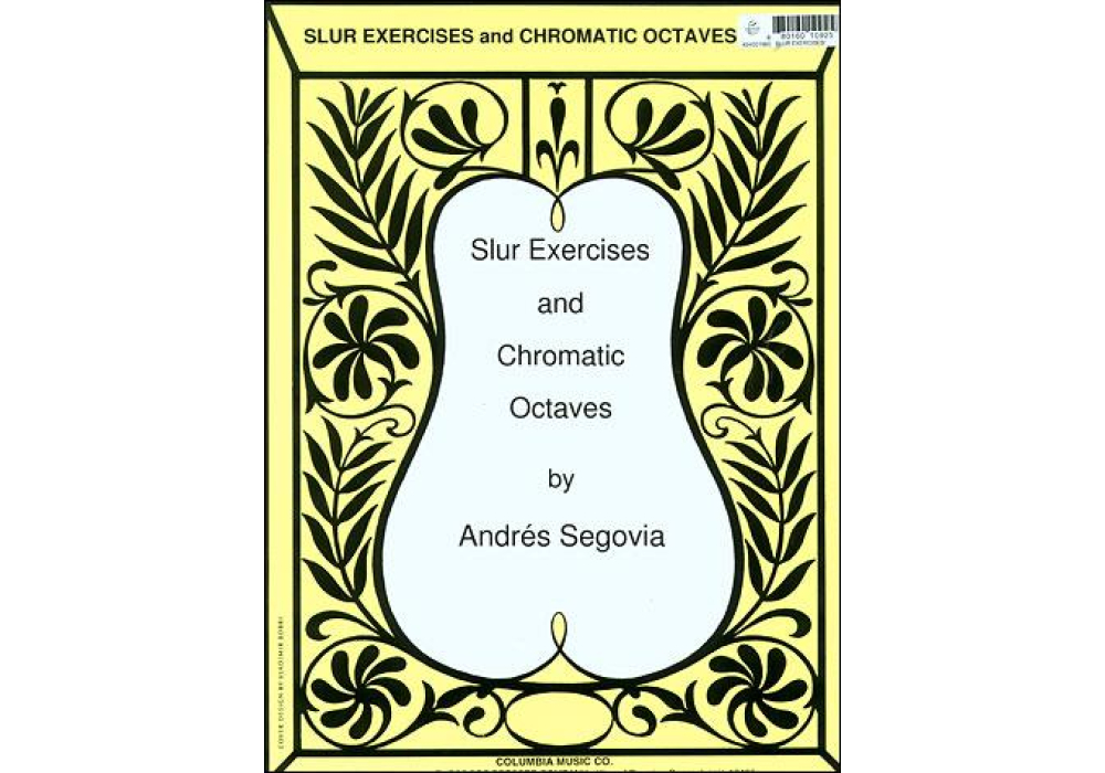 Exercices de liaison et octaves chromatiques par Andres Segovia