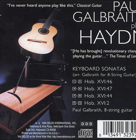 Paul Galbraith Plays Haydn