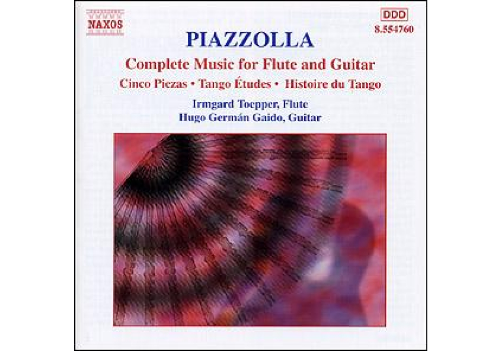 Piazzolla: Complete Music for Flute and Guitar, Hugo German Gaido