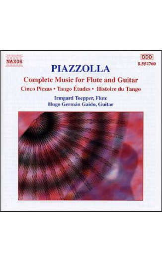 Piazzolla: Complete Music for Flute and Guitar, Hugo German Gaido