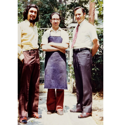 Marcelino Lopez in 1974 with original owner