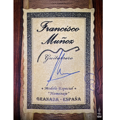 2022 Francisco Munoz Alba "Homenaje" CD/CO