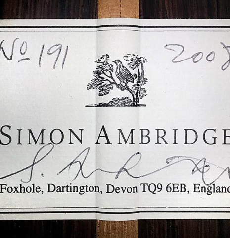 2008 Simon Ambridge SP/CSAR