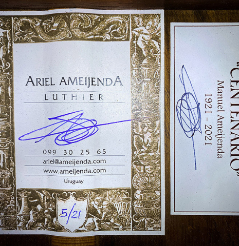2021 Ariel Ameijenda "Centenario" AL/BW