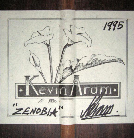1995 Kevin Aram "Zenobia" SP/IN