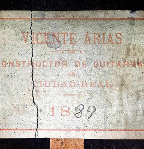1889 Vicente Arias SP/CSAR