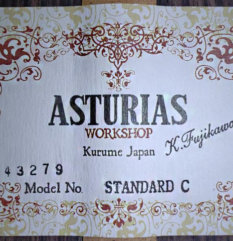 2022 Asturias &quot;Standard C&quot; CD/IN