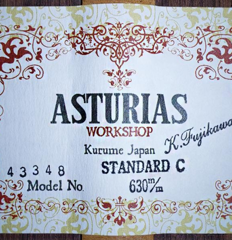 2021 Asturias "Standard C"-630" CD/IN