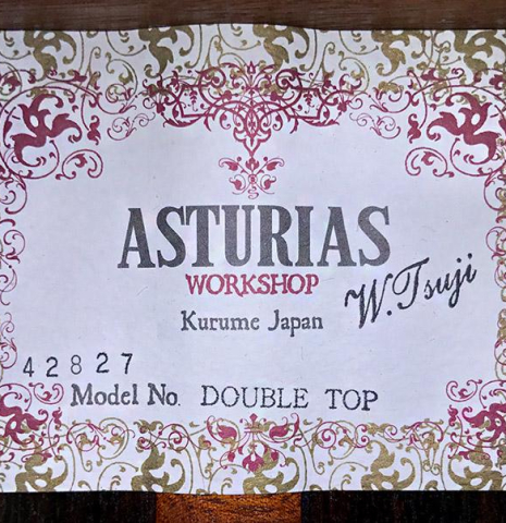2021 Asturias "Double Top" CD/IN