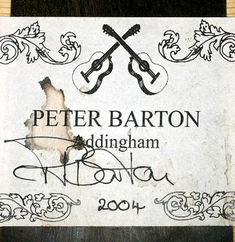 2004 Peter Barton SP/CSAR
