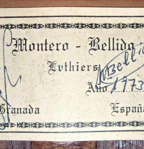 1973 Antonio Marin Montero &amp; Manuel Lopez Bellido CD/IN