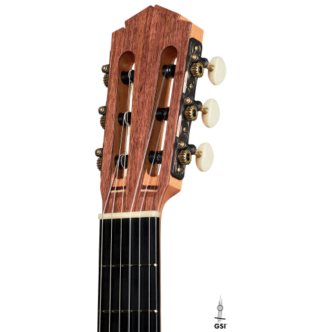 2022 Tobias Berg guitar headstock and machines heads