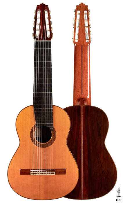1980 Paulino Bernabe "10-String" SP/CSAR (ex Narciso Yepes)