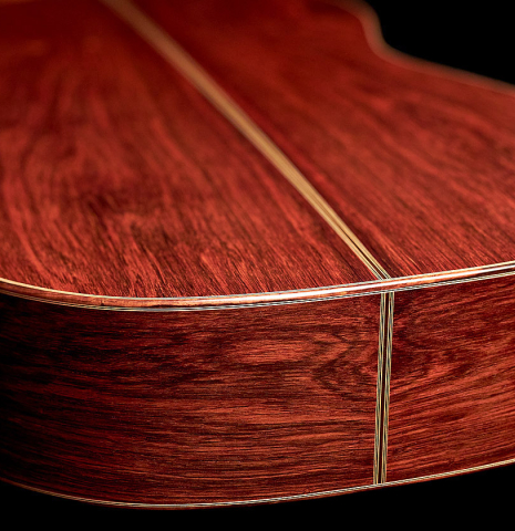 This is the CSA rosewood back and sides of a 2022 Edmund Blöchinger SP/CSAR classical guitar