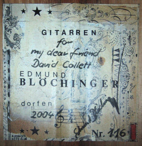 2004 Edmund Blöchinger "Llobet" SP/CSAR