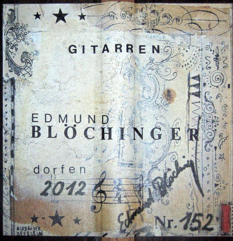 2012 Edmund Blöchinger "Llobet" SP/CSAR