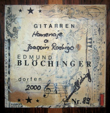 2000 Edmund Blöchinger SP/CSAR