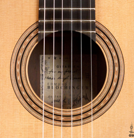 2002 Edmund Blöchinger CD/CSAR (ex Angel Romero) 2002 Edmund Blöchinger CD/CSAR (ex Angel Romero)