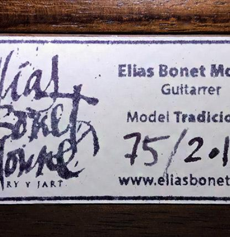 2019 Elias Bonet CD/GE